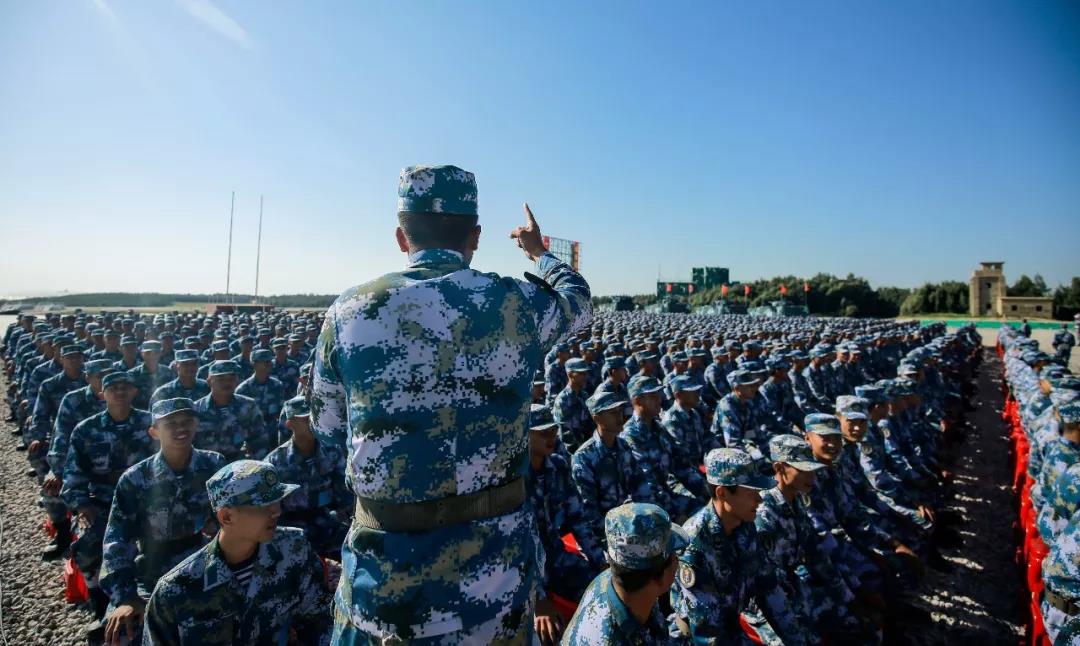 新兵開訓都這麼霸氣海軍陸戰隊邀你應戰